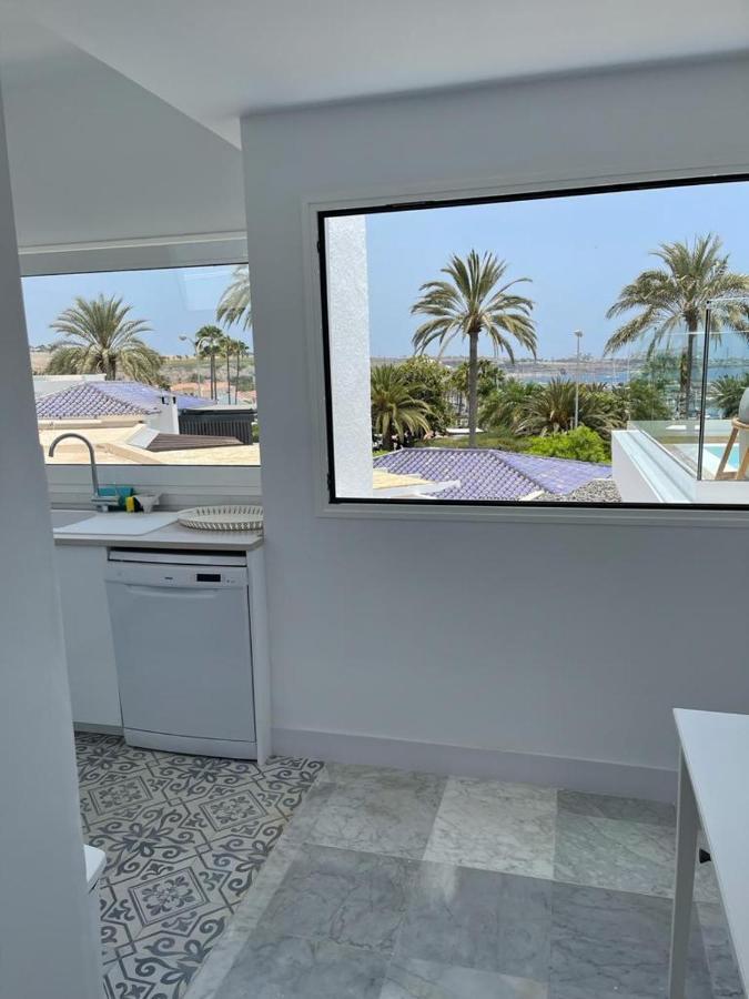 Pasitoblanco Porto Mare 45 Seaview Villa Private Heated Pool Pasito Blanco Dış mekan fotoğraf