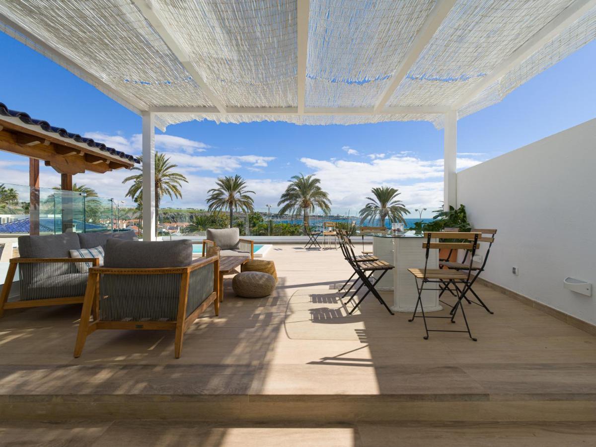 Pasitoblanco Porto Mare 45 Seaview Villa Private Heated Pool Pasito Blanco Dış mekan fotoğraf