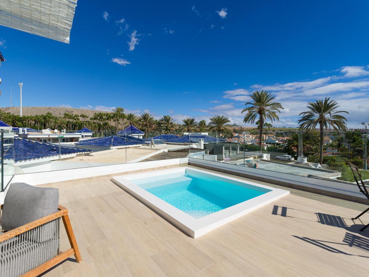 Pasitoblanco Porto Mare 45 Seaview Villa Private Heated Pool Pasito Blanco Dış mekan fotoğraf
