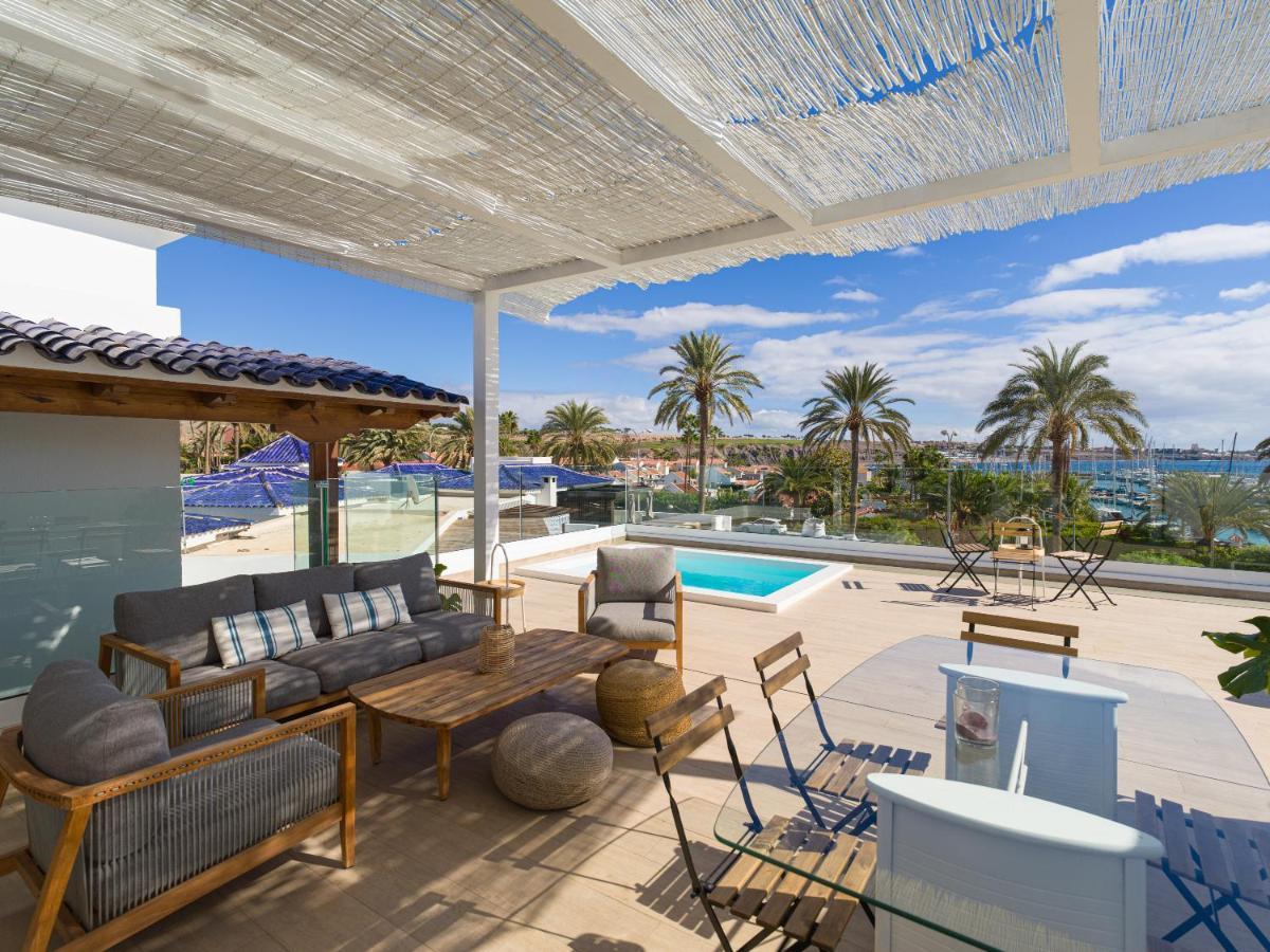 Pasitoblanco Porto Mare 45 Seaview Villa Private Heated Pool Pasito Blanco Dış mekan fotoğraf